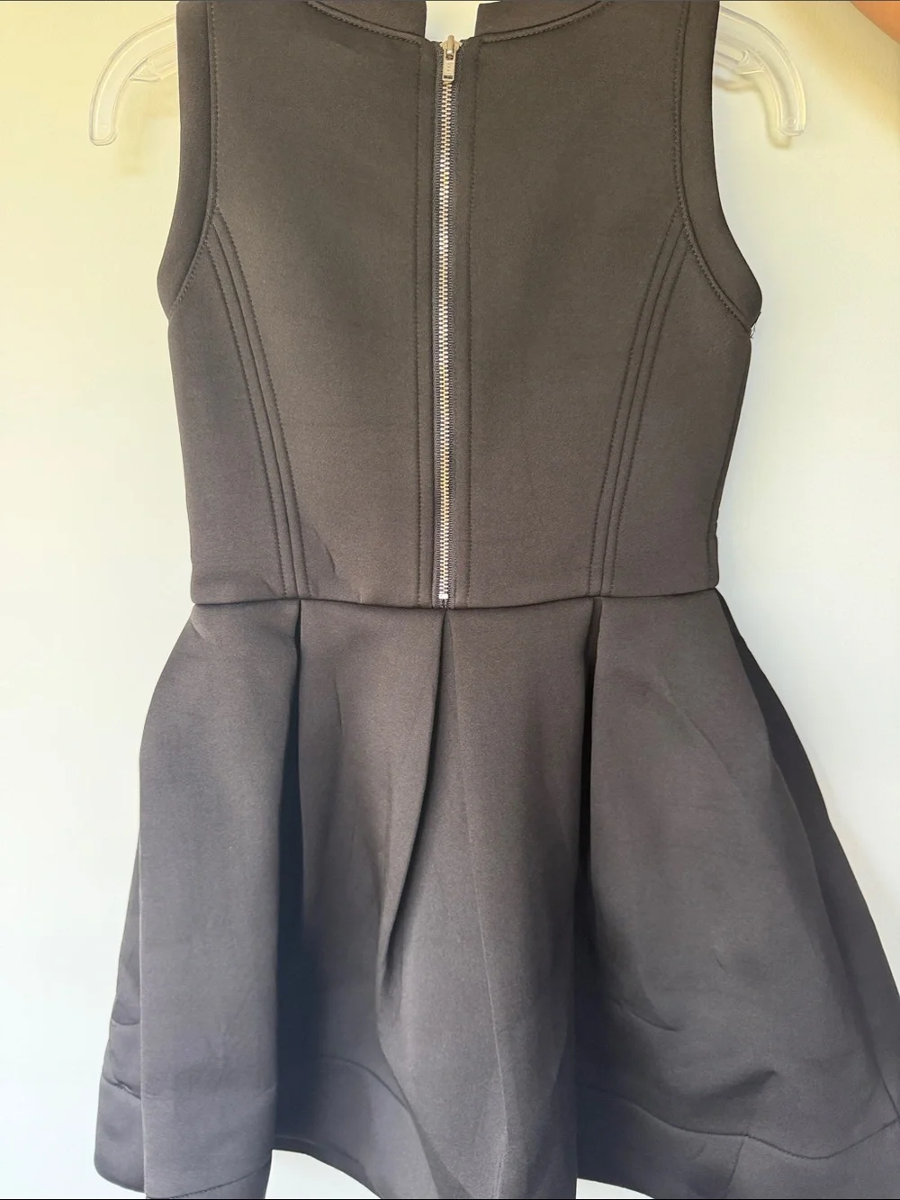 deux par deux Black Sleeveless Party Dress with Multicolored Gem Accents